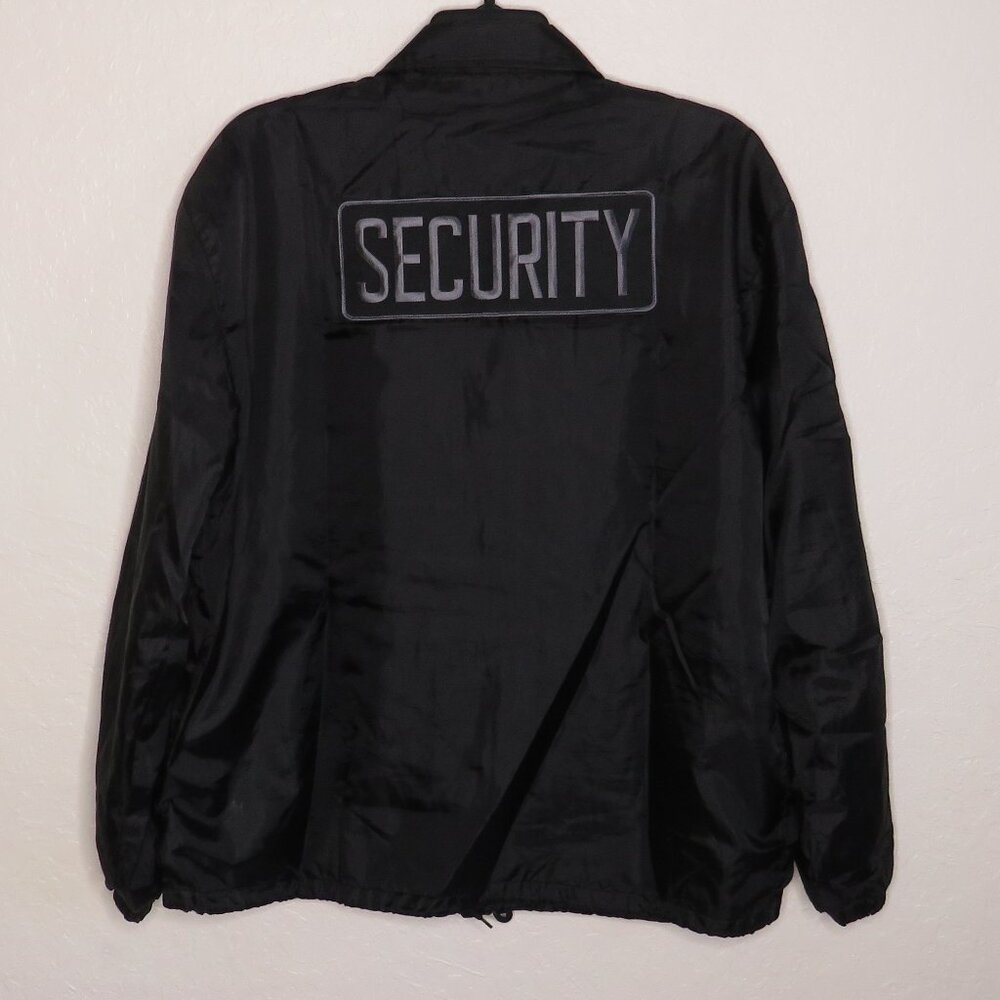 New‎ Star* Men's 6 Snap Button Drawstring Double Pocket "Security" Jacket~ Large